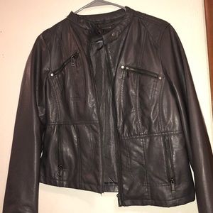 Leather jacket